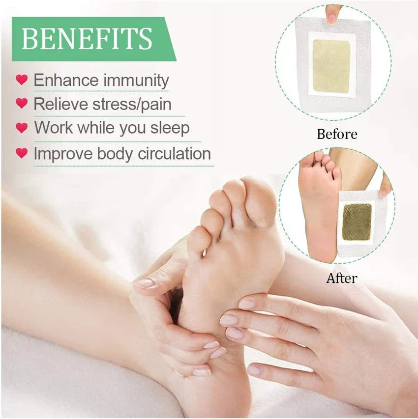 Kinoki Detox Premium Natural Foot Patches (Pack Of 10)