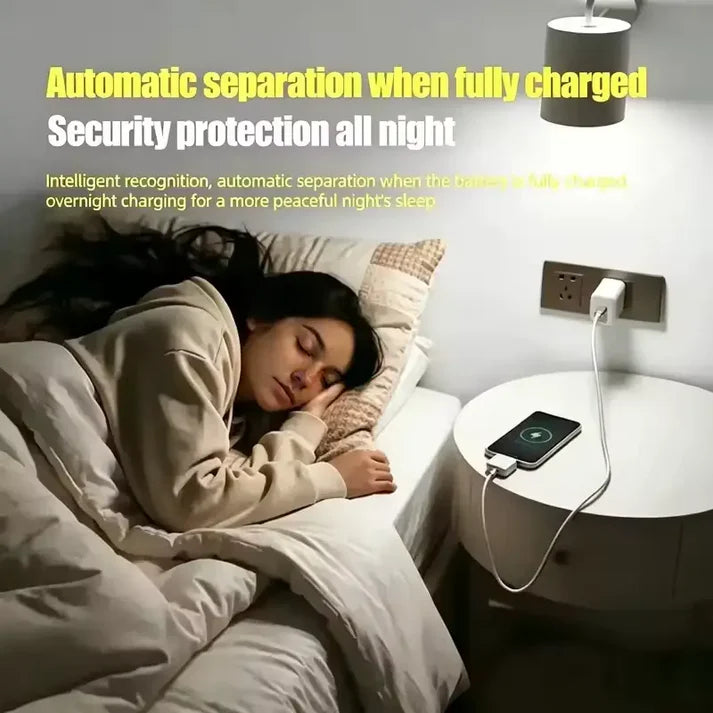 ⚡Smart AutoPop AI Charger – 140W Fast Charging🔋